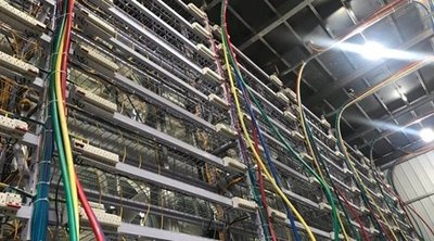 High-efficiency Litecoin mining farm facility